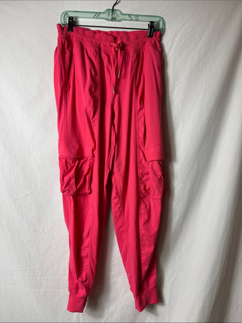 lululemon athletica Hot Pink Cargo Track Joggers